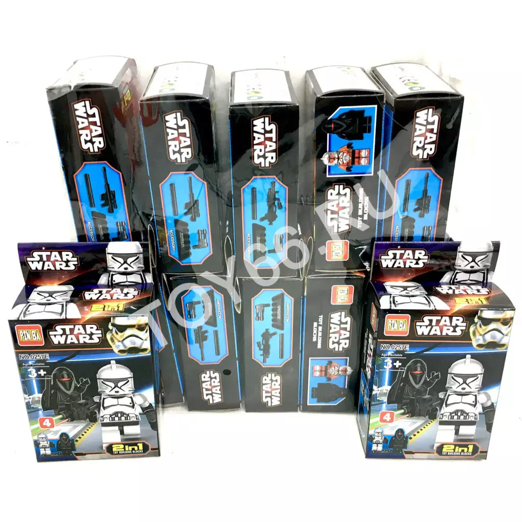 Конструктор Космические воины 12 шт в блоке 0257E