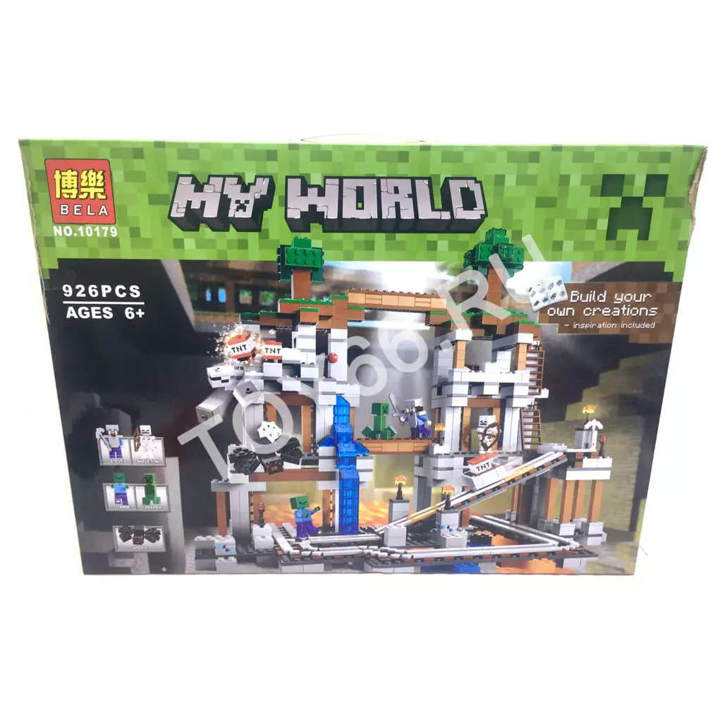 Конструктор Герои из кубиков 926 дет. 10179