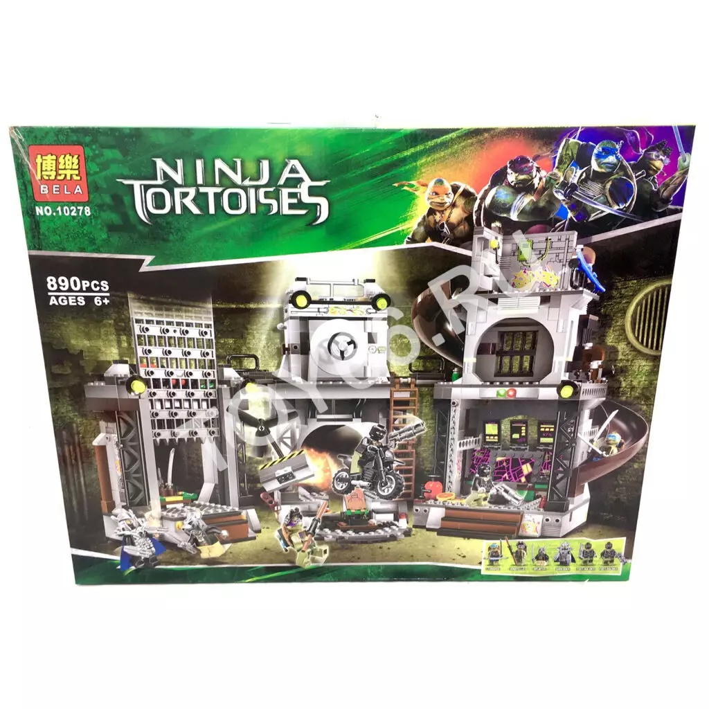 Конструктор Рептилии 890 дет. 10278