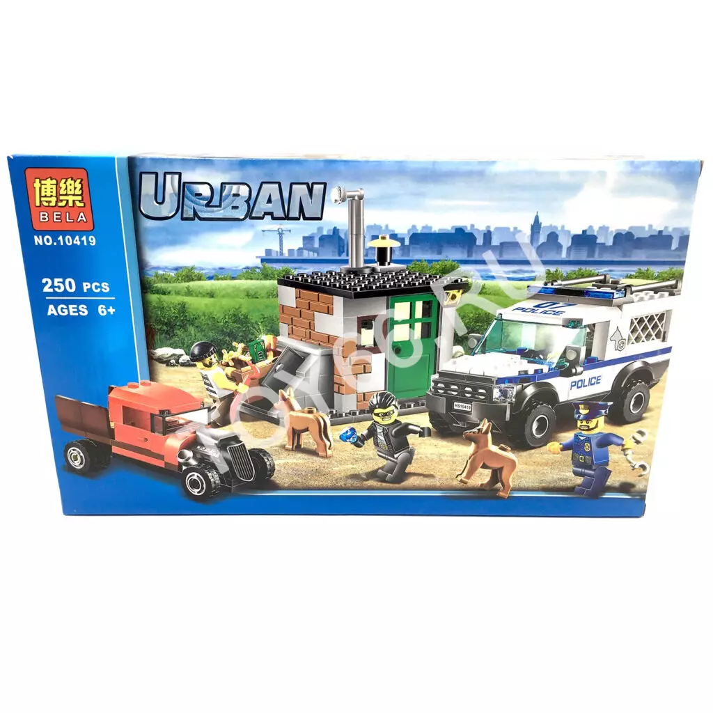 Конструктор Город 250 дет. 10419