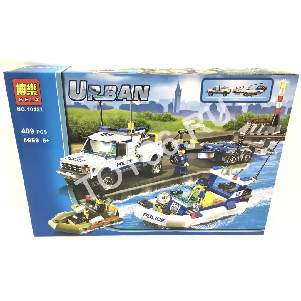 Конструткор Город 409 дет. 10421