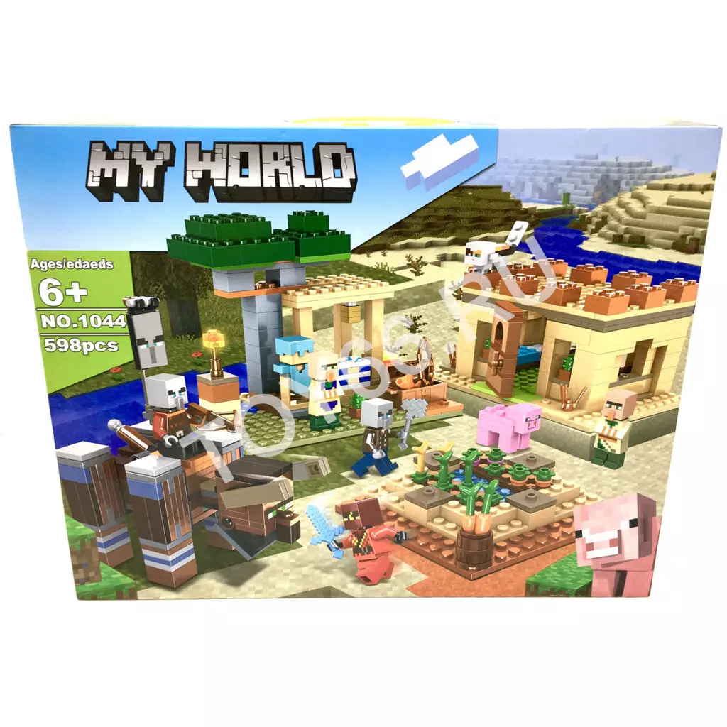 Конструктор Герои из кубиков 598 дет. 1044