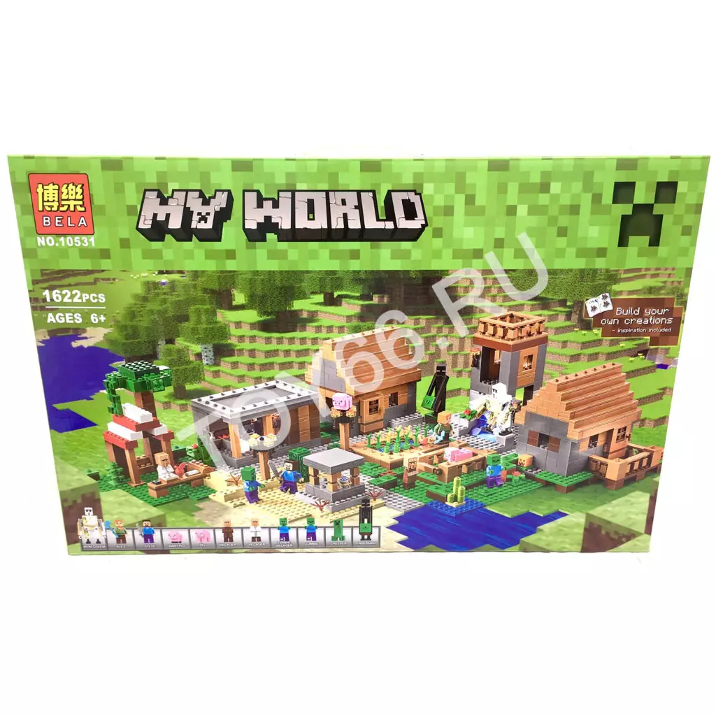 Конструктор Герои из кубиков 1622 дет. 10531