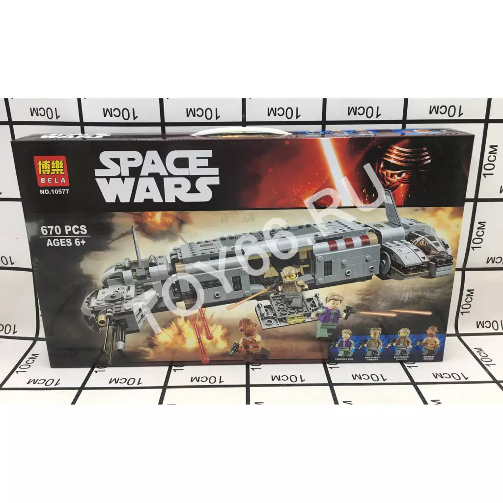 Конструктор Космические воины 670 дет. 10577