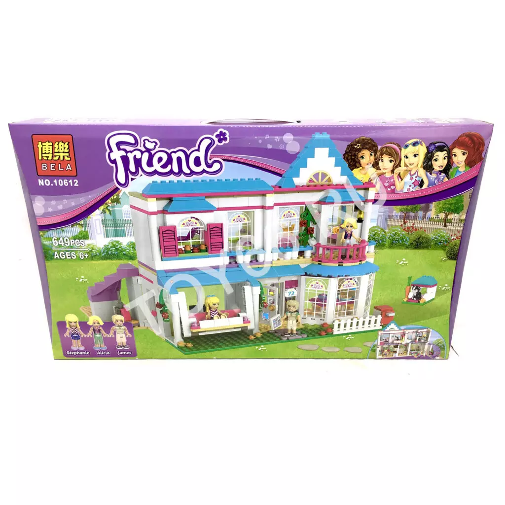 Конструктор Друзья 649 дет. 10612