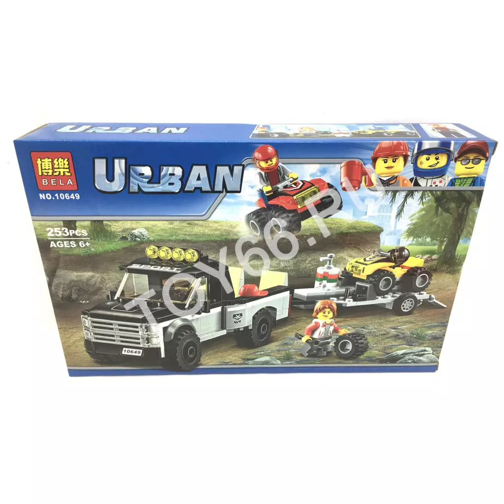 Конструктор Urban 253 дет. 10649 Конструктор Urban 253 дет. 10649