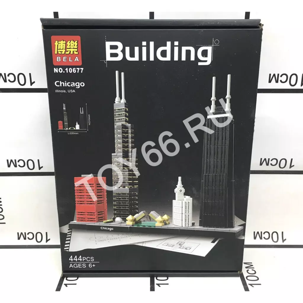 Конструктор 444 дет. 10677