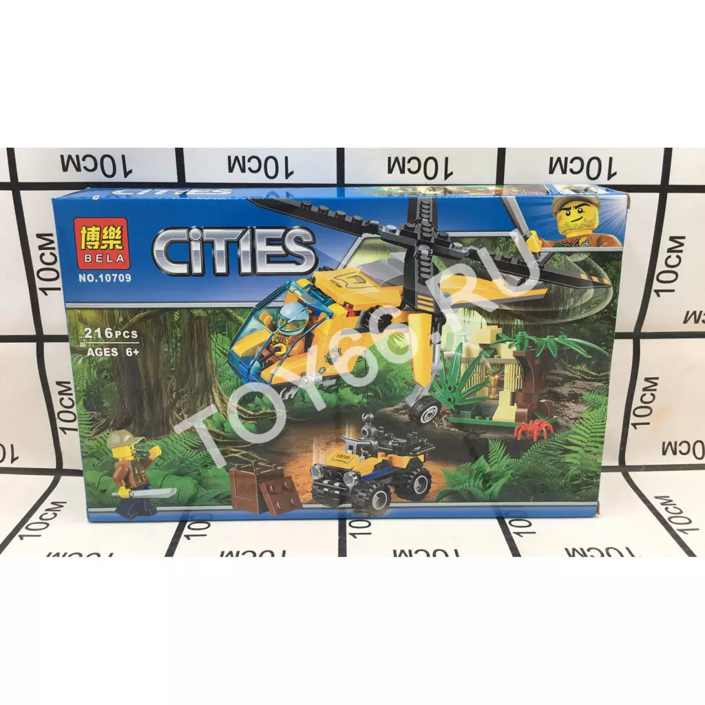 Конструктор город 216 дет. 10709 Конструктор город 216 дет. 10709