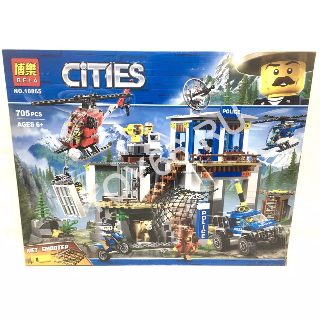 Конструктор Город 705 дет. 10865 Конструктор Город 705 дет. 10865