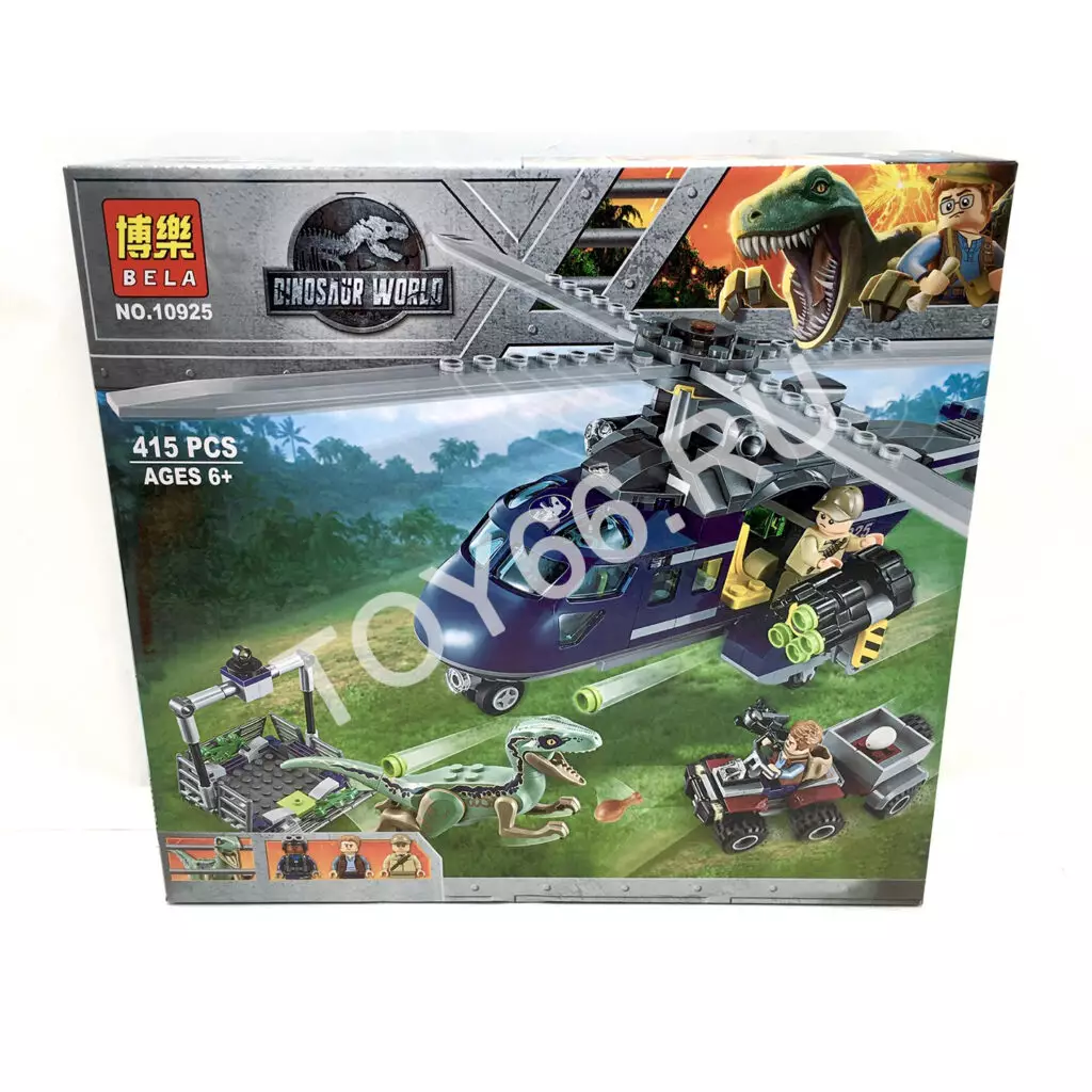 Конструктор Динозавр 415 дет. 10925