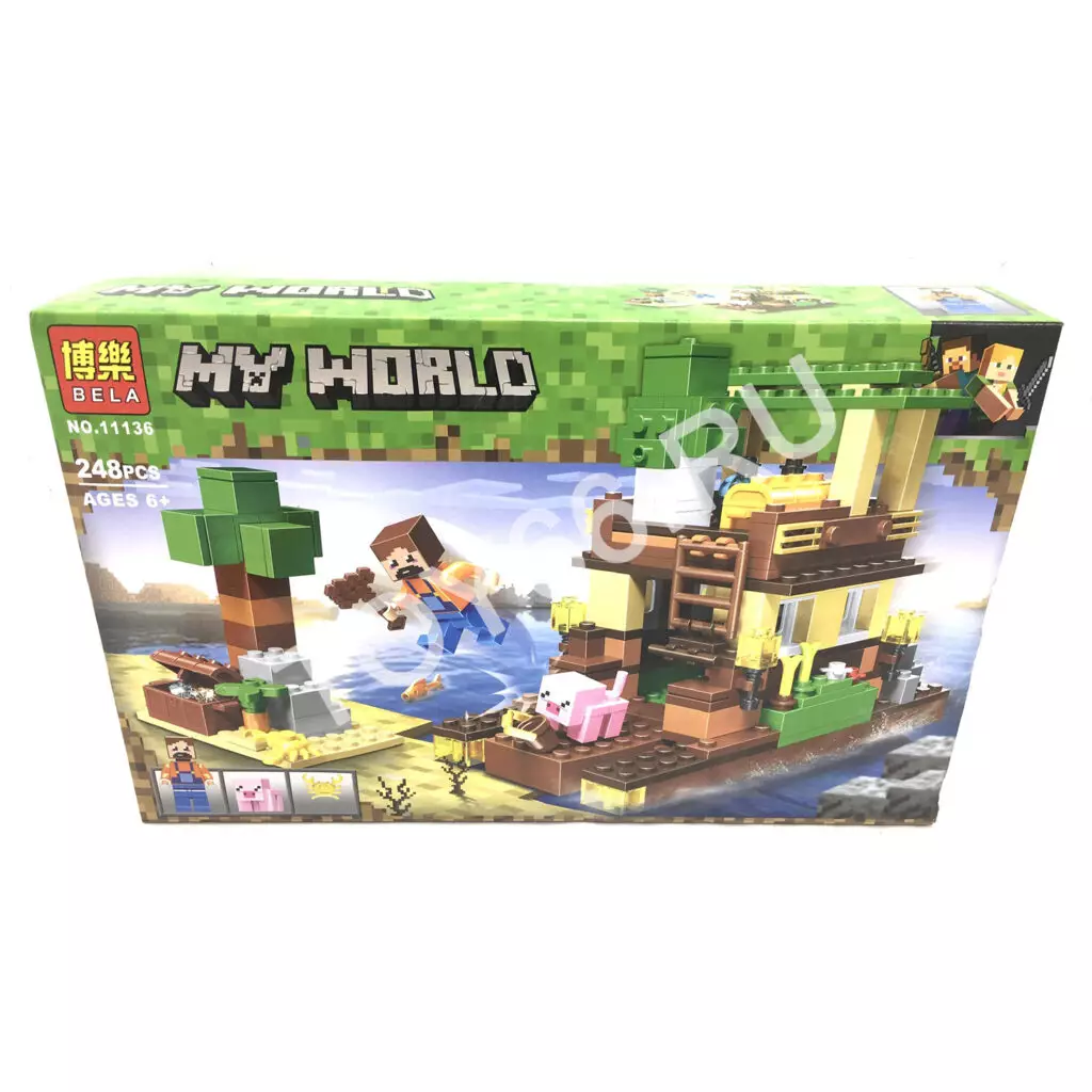 Конструктор Мой мир 248 дет. 11136