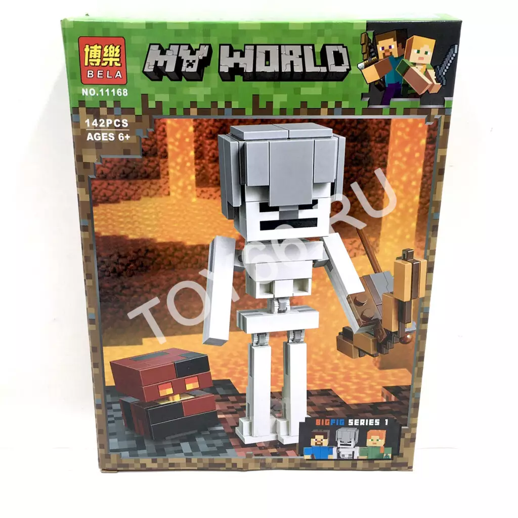 Конструктор Герои из кубиков 142 дет. 11168