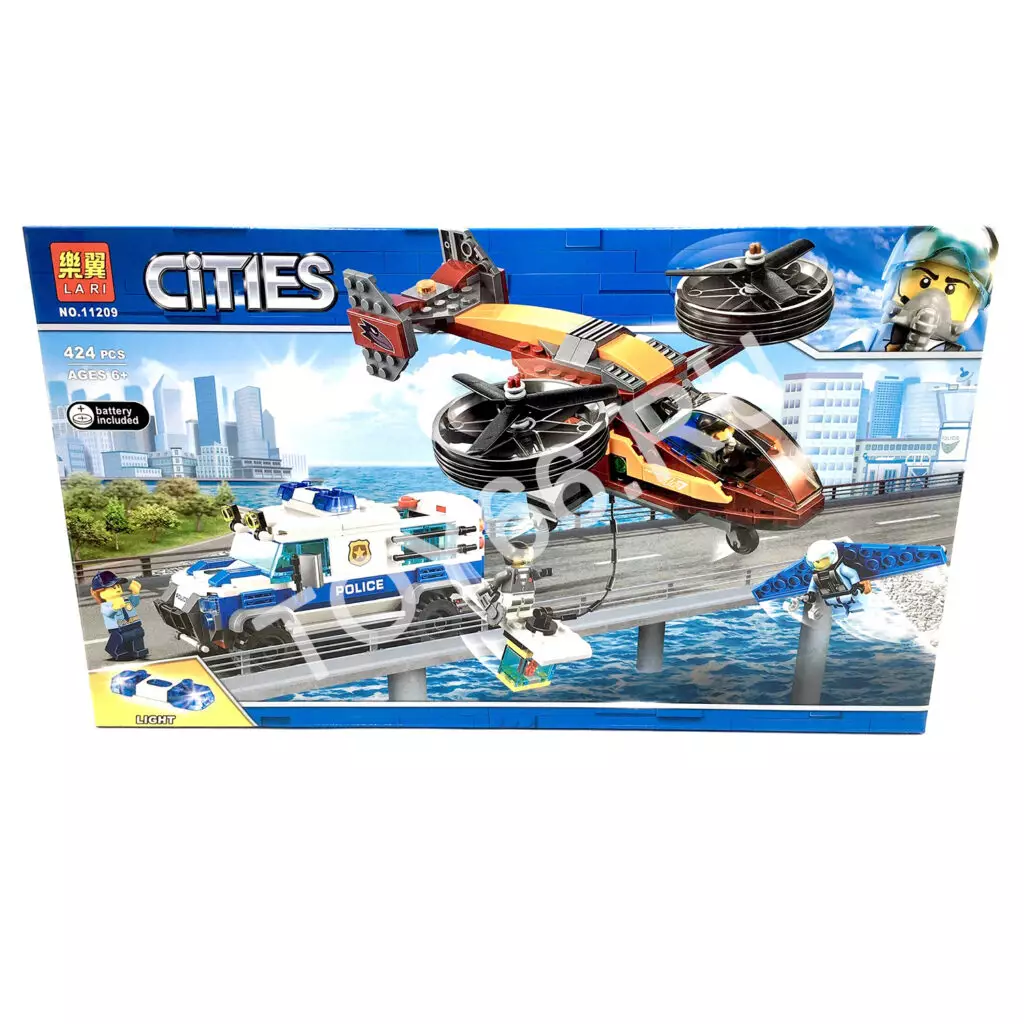 Конструктор Город 424 дет. 11209 Конструктор Город 424 дет. 11209