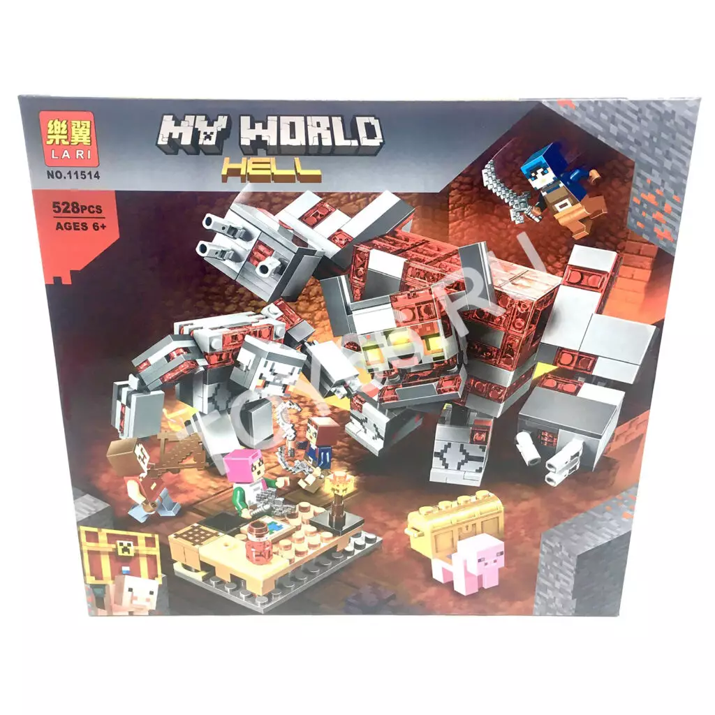 Конструктор Герои из кубиков 528 дет. 11514