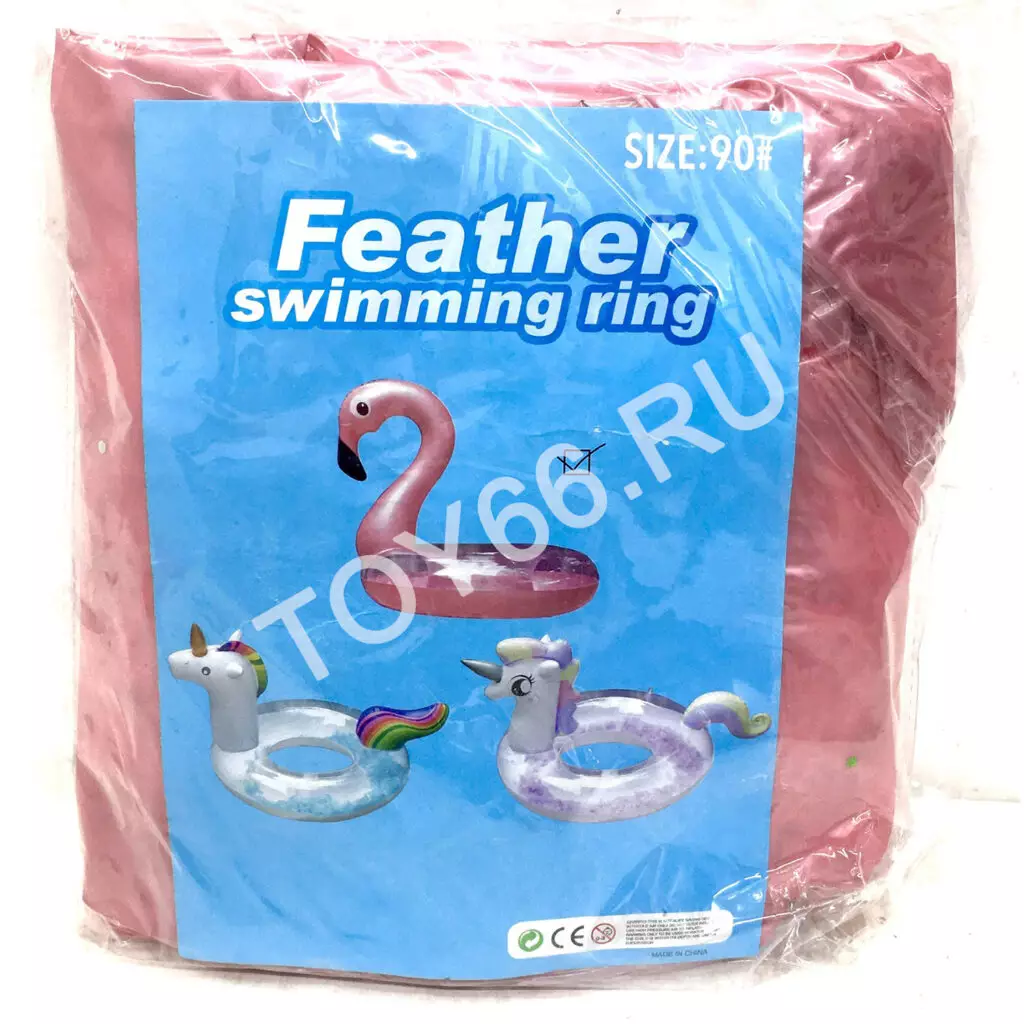 Надувной круг фламинго 90 см 1214-14