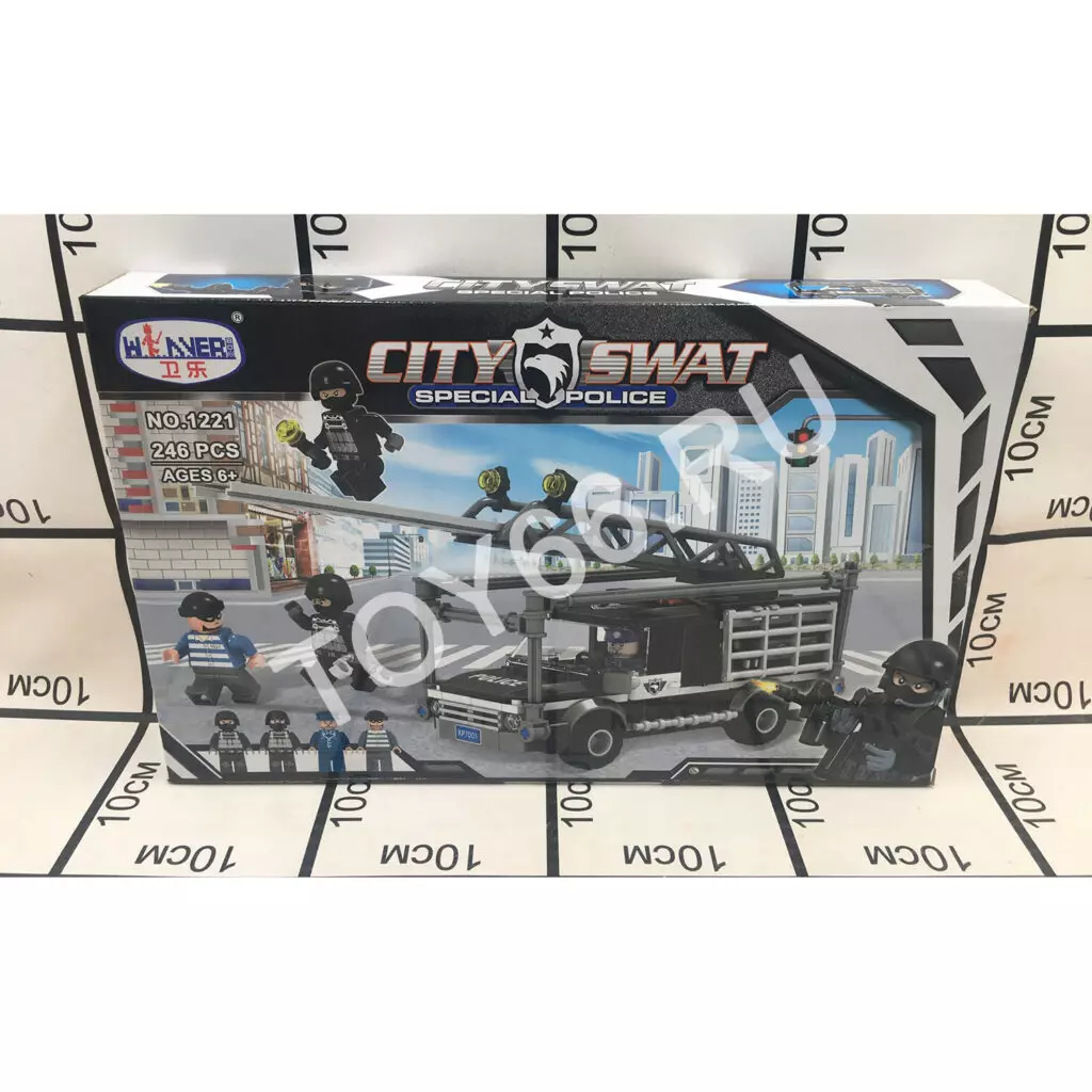 Конструктор Спецотряд 246 дет. 1221 Конструктор Спецотряд 246 дет. 1221