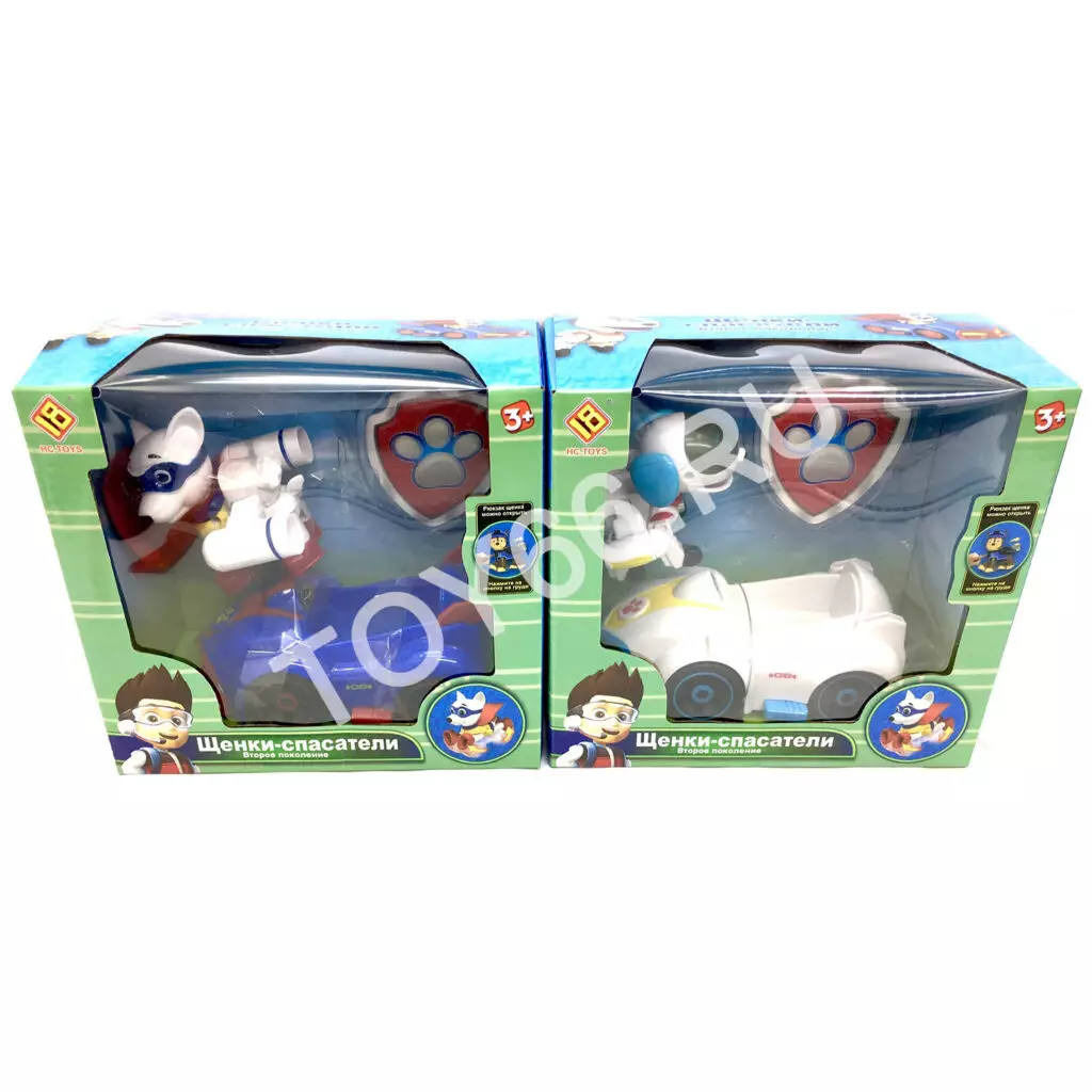 Собачки на машинках с жетоном 1303-CH-203