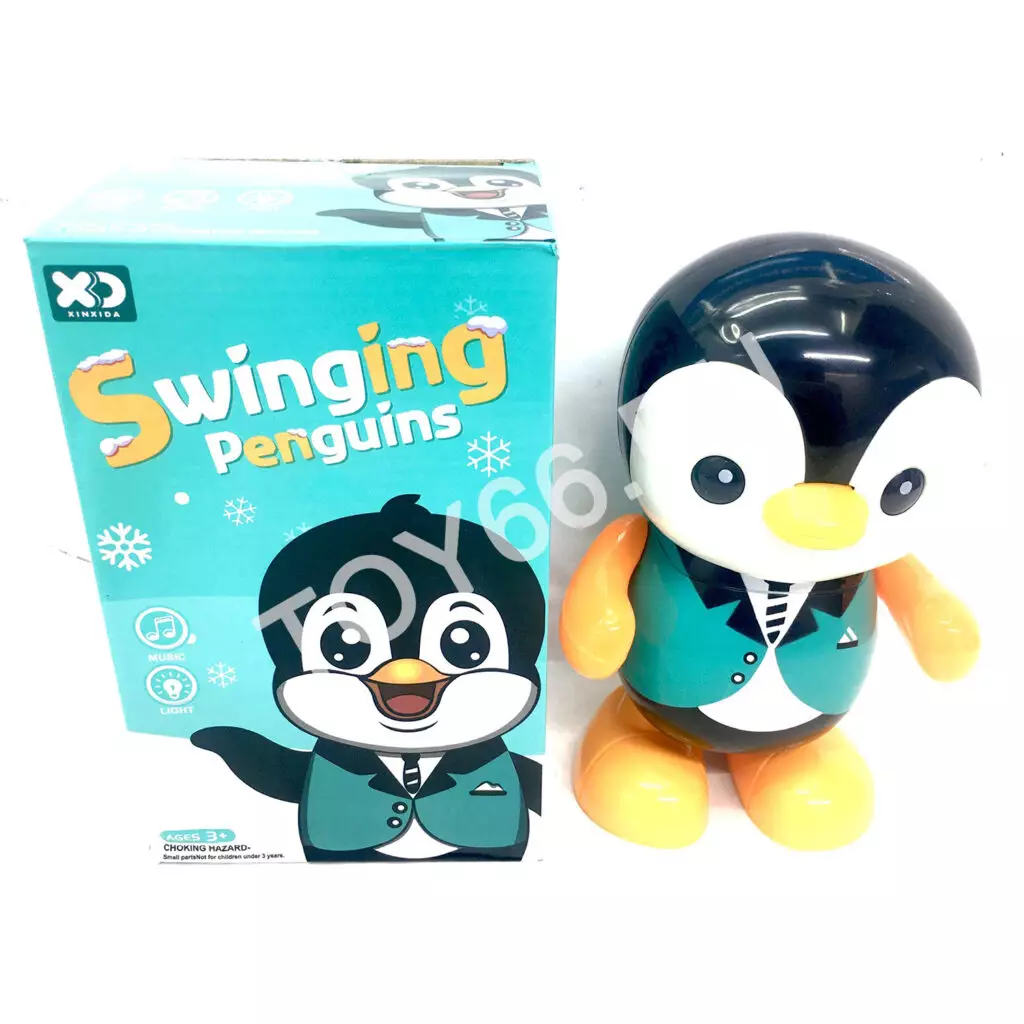 Веселый пингвин Свет звук 17178