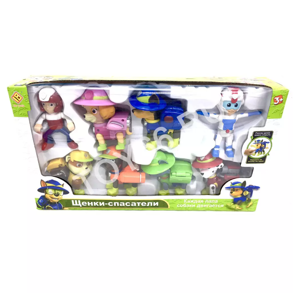 Собачки 8 героев набор 1801T-CH-701T