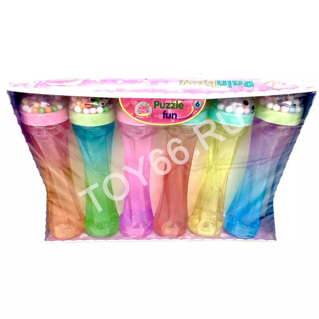 Лизун котик 6 шт. в блоке 2153QH-35 Лизун котик 6 шт. в блоке 2153QH-35