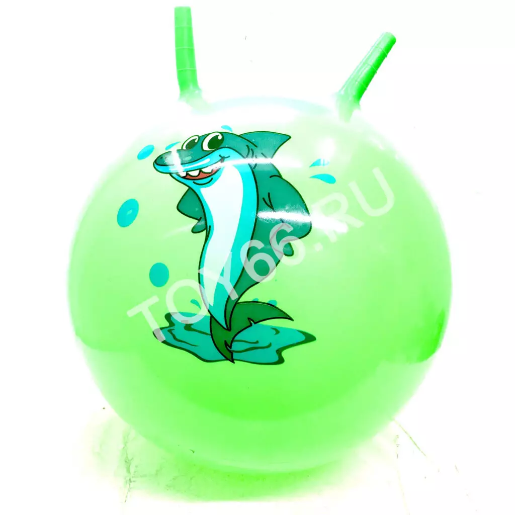 Мяч прыгун с рожками (диаметр 55 см) 25172-10