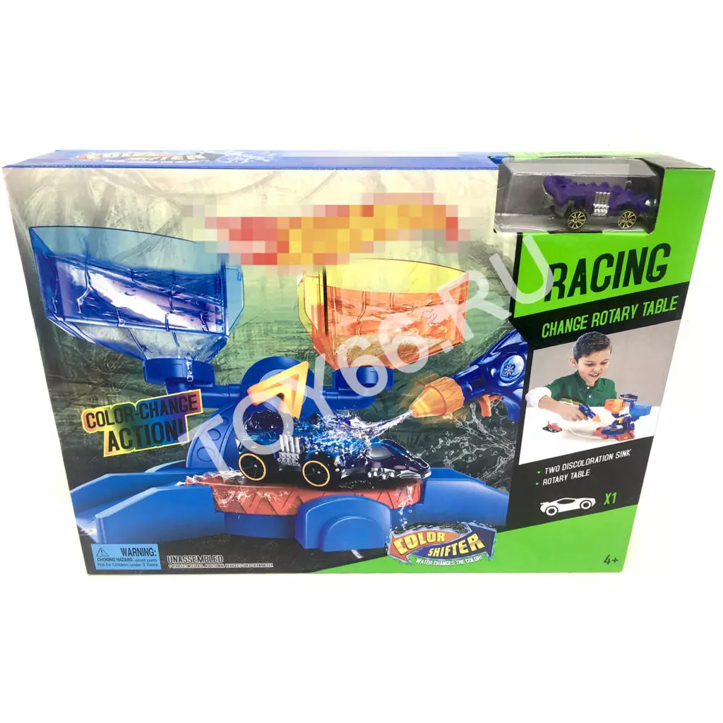 Автотрек Хот Вилс (меняет цвет) 2705