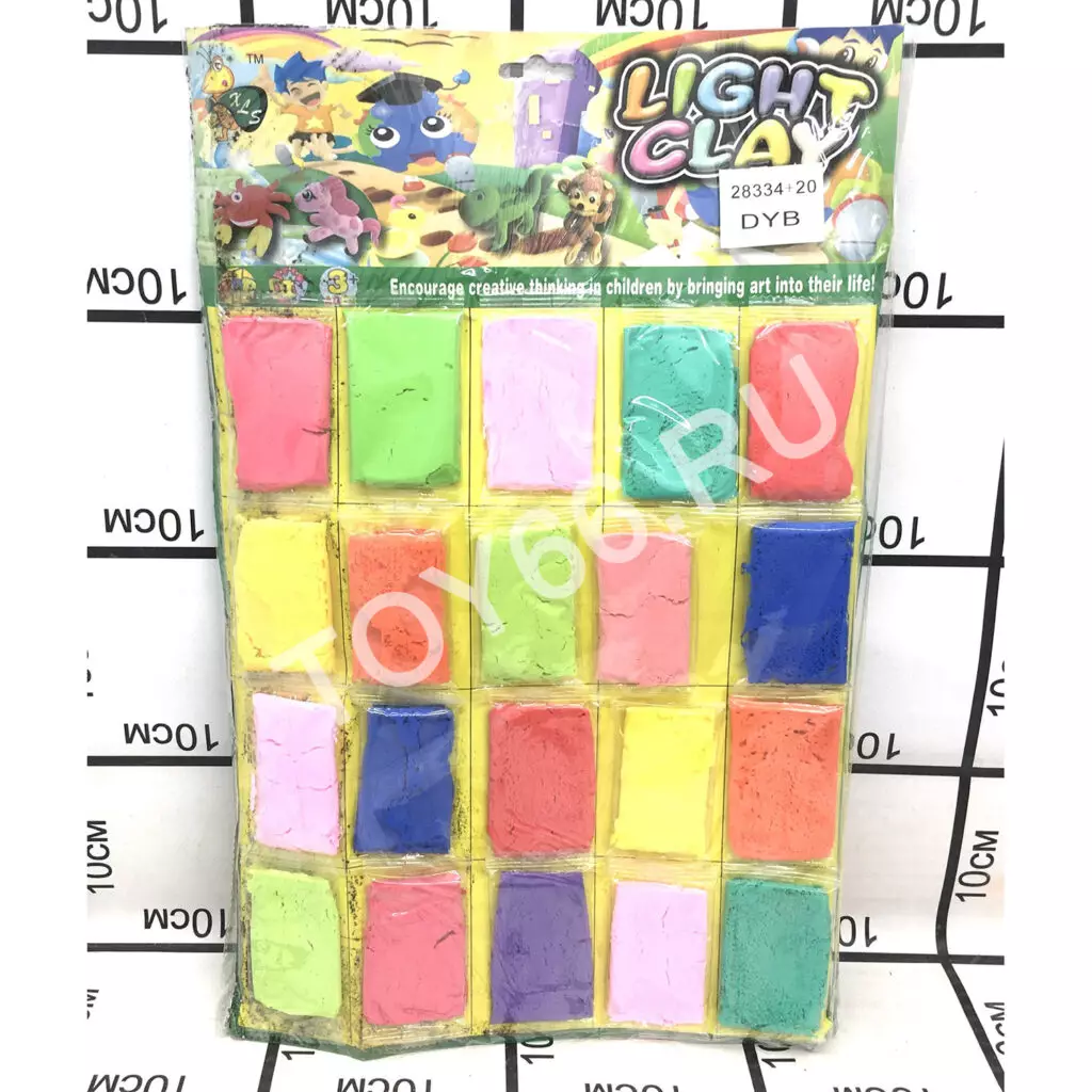 Масса для лепки 20 шт на блистере 28334