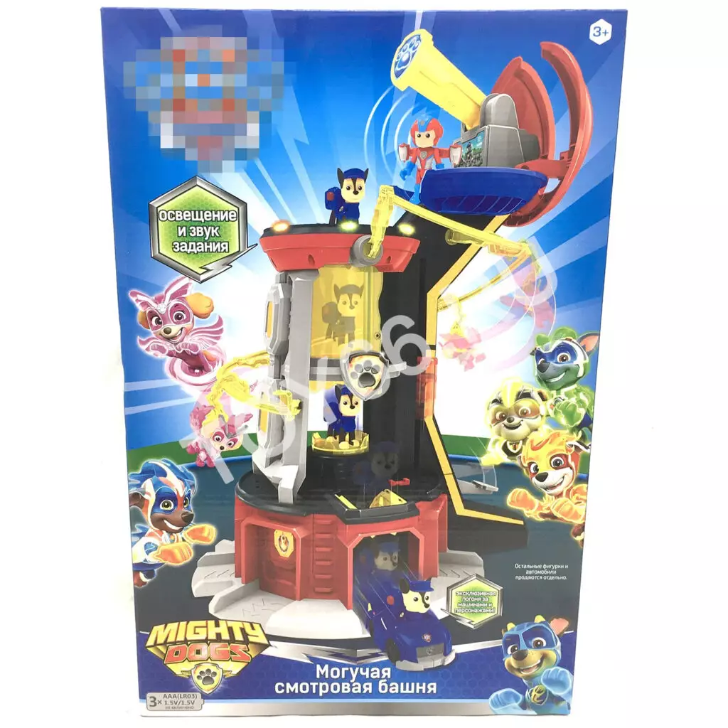 Собачки Могучая смотровая башня (свет, звук) 3003