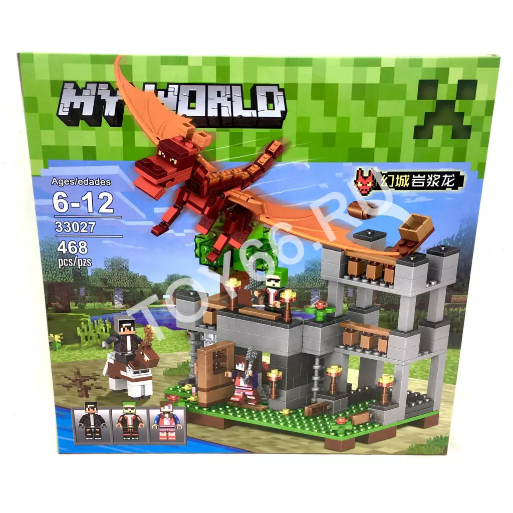 Конструктор Герои из кубиков 468 дет. 33027