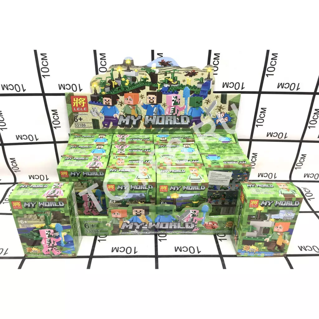 Конструктор Мой Мир 16 дет. 33186