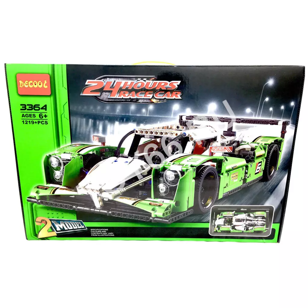 Конструктор Гоночная машина 1219 дет. 3364