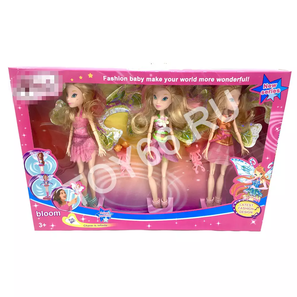 Куклы Фея 3 шт. в наборе 36018A