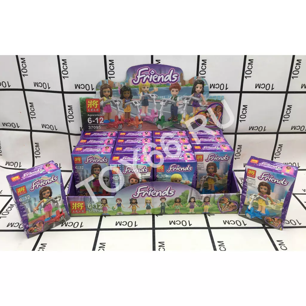 Конструктор Друзья 16 шт. в блоке 37095