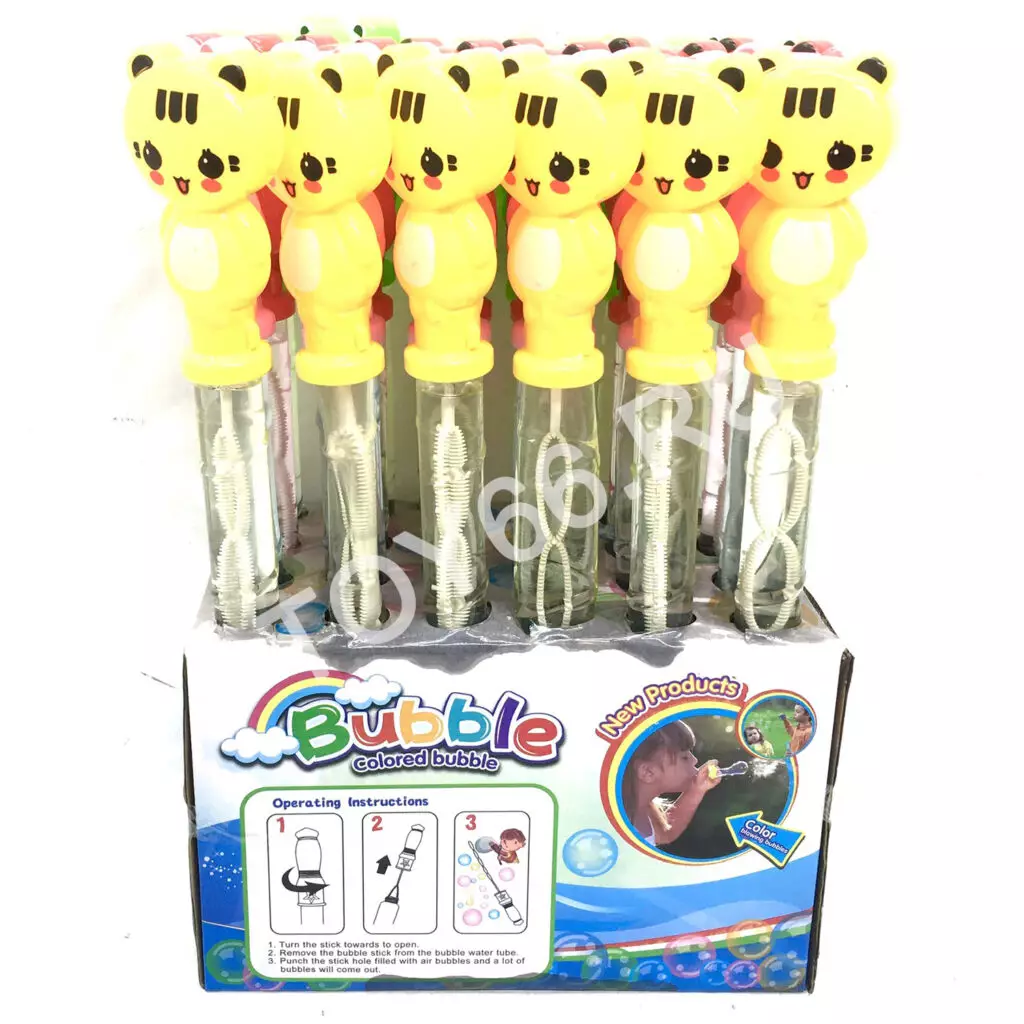 Мыльные пузыри котята 24 шт. в блоке 3801