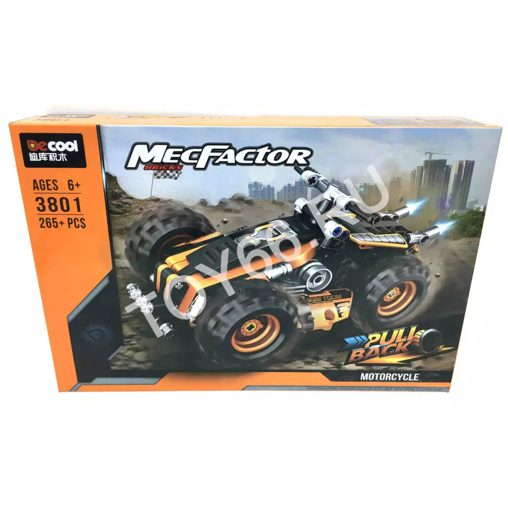 КОНСТРУКТОР ТЕХНИКА 265 ДЕТ. 3801