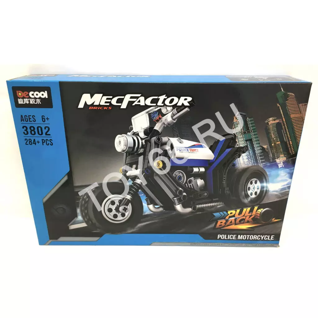 КОНСТРУКТОР ТЕХНИКА 284 ДЕТ. 3802