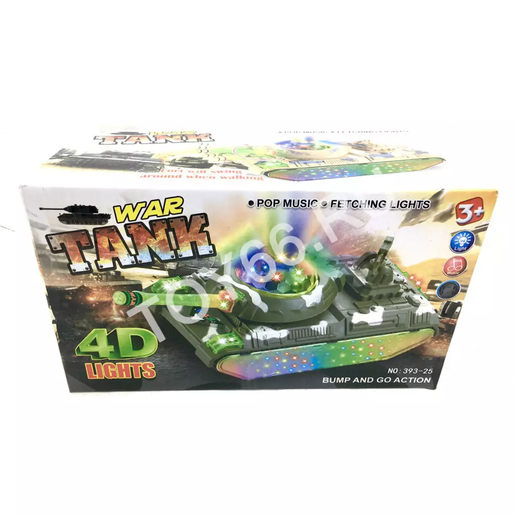 Танк 4D (свет, звук) 393-25 Танк 4D (свет, звук) 393-25