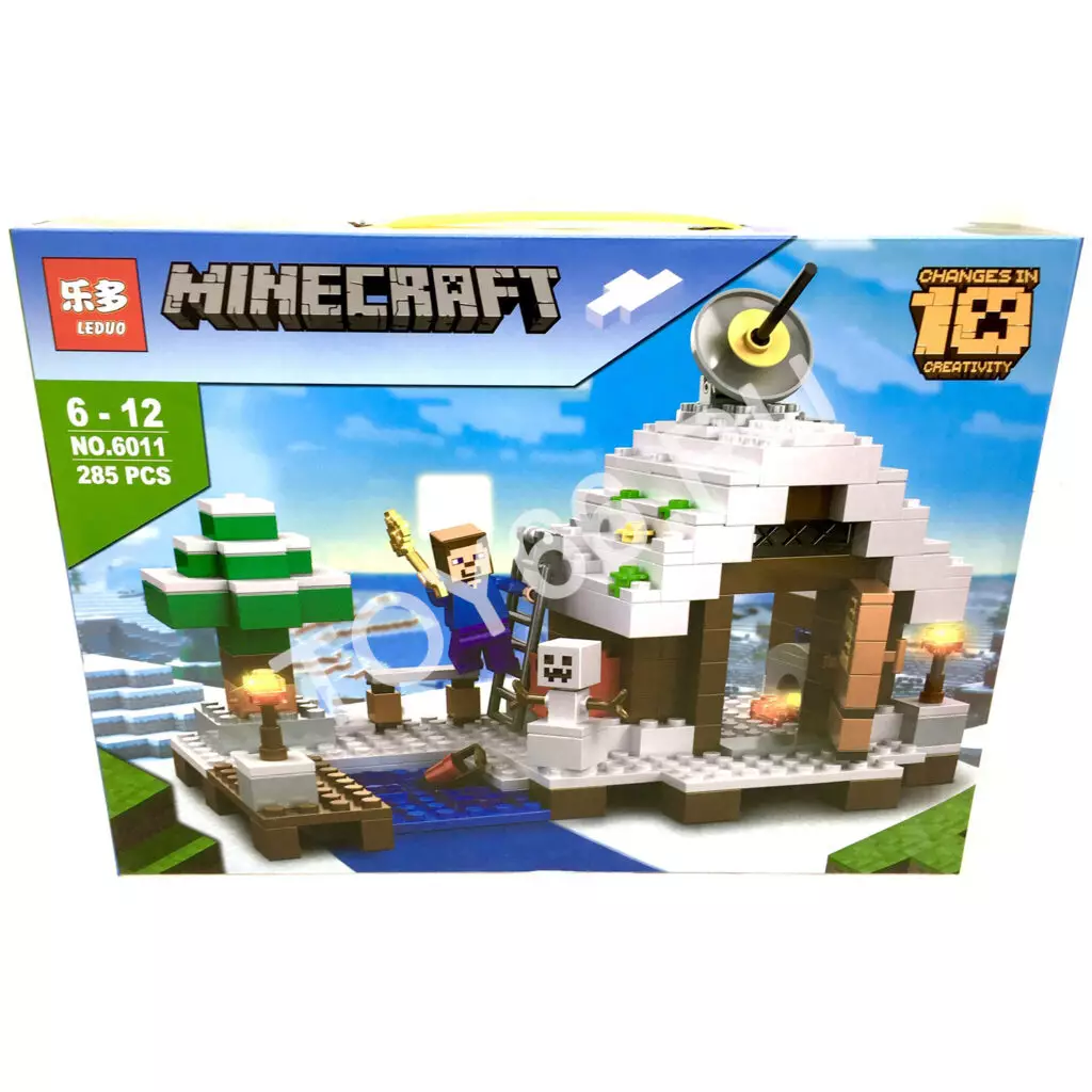 Конструктор Герои из кубиков 285 дет. 6011