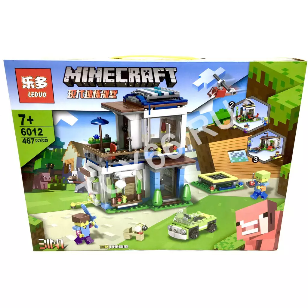 Конструктор Герои из кубиков 467 дет. 6012