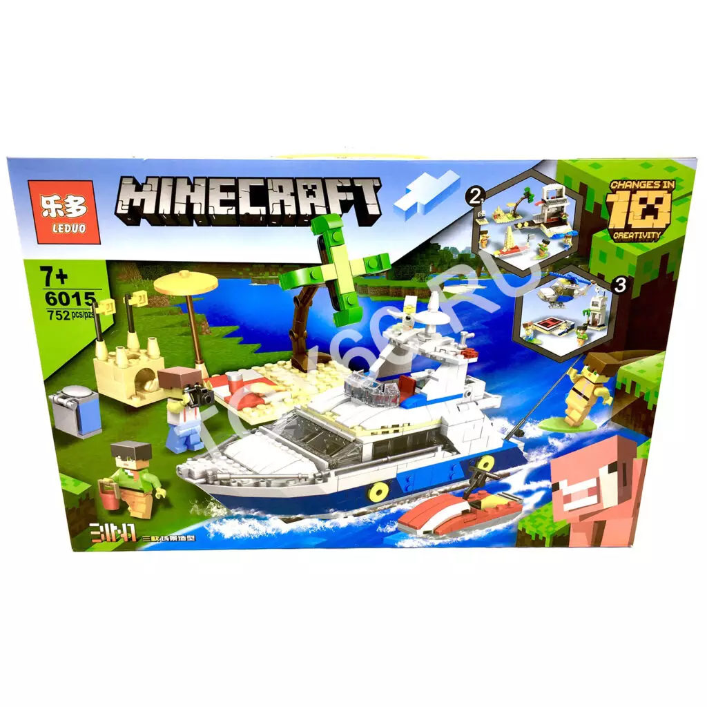 Конструктор Герои из кубиков 752 дет. 6015