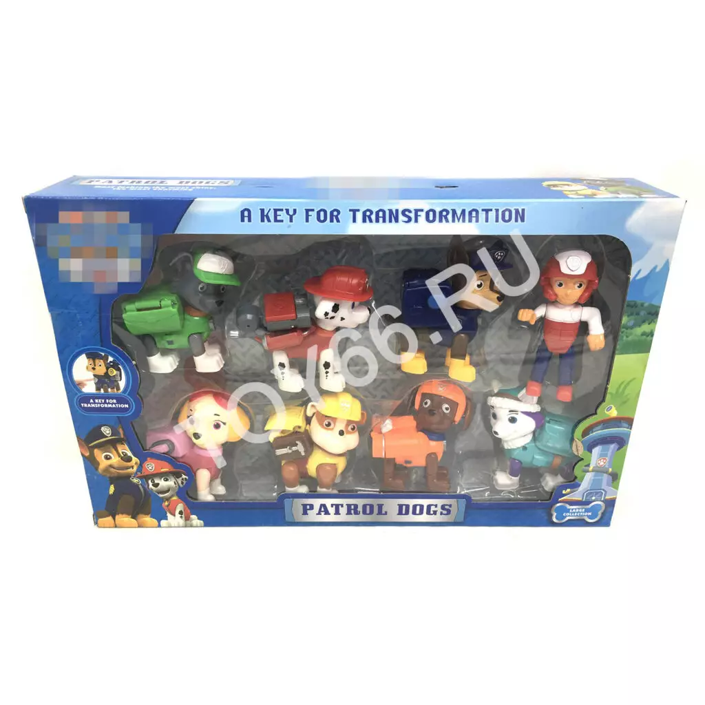 Собачки 8 героев набор 6050A