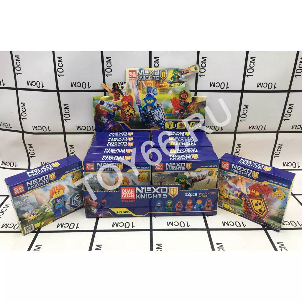 Конструктор Нексо 16 шт в блоке 606