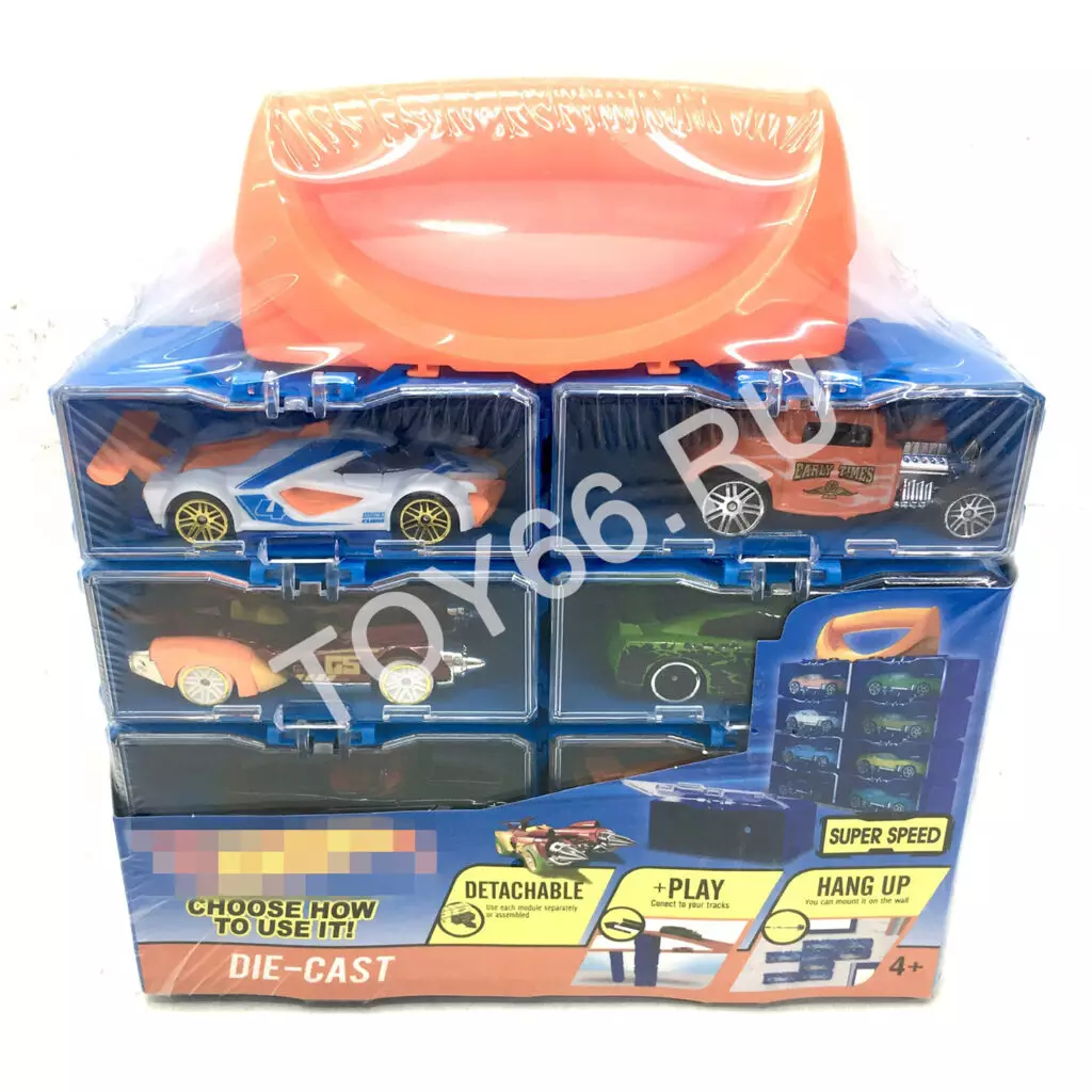 Модельки Хот Вилс в кейсе 8 шт. в наборе 618-08