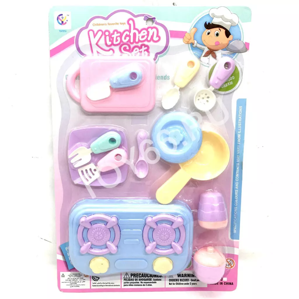 Набор посуды мини 6654