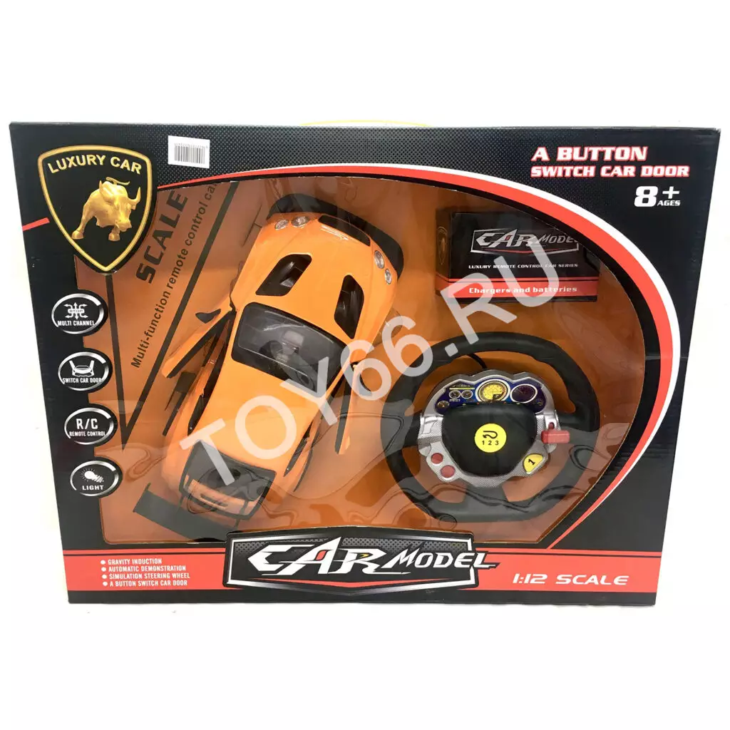 Машина на Р/У с рулем. 666-82