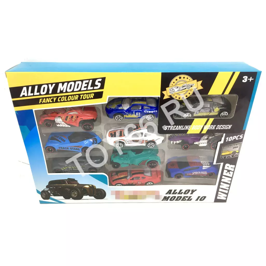 Модельки Хот Вилс 10 шт. в наборе 6663