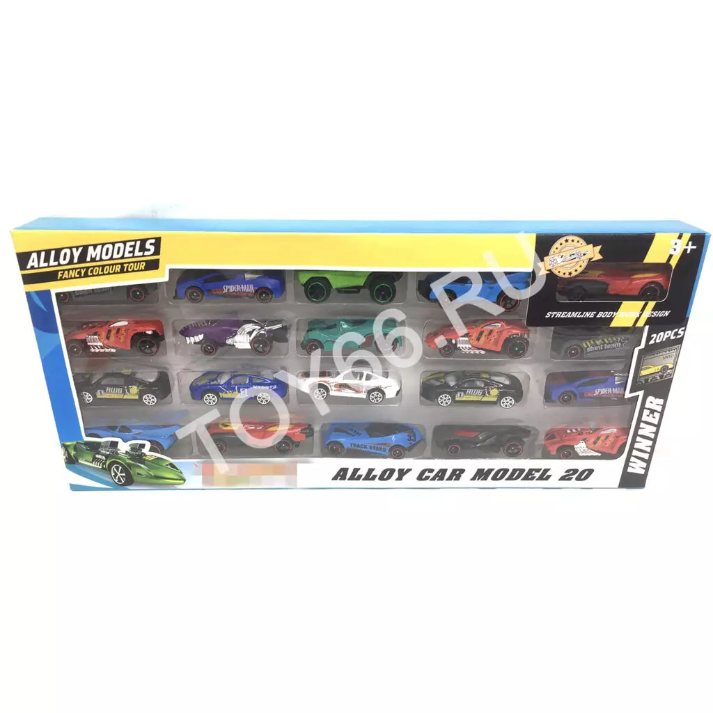 Модельки Хот Вилс 20 шт. в наборе 6664