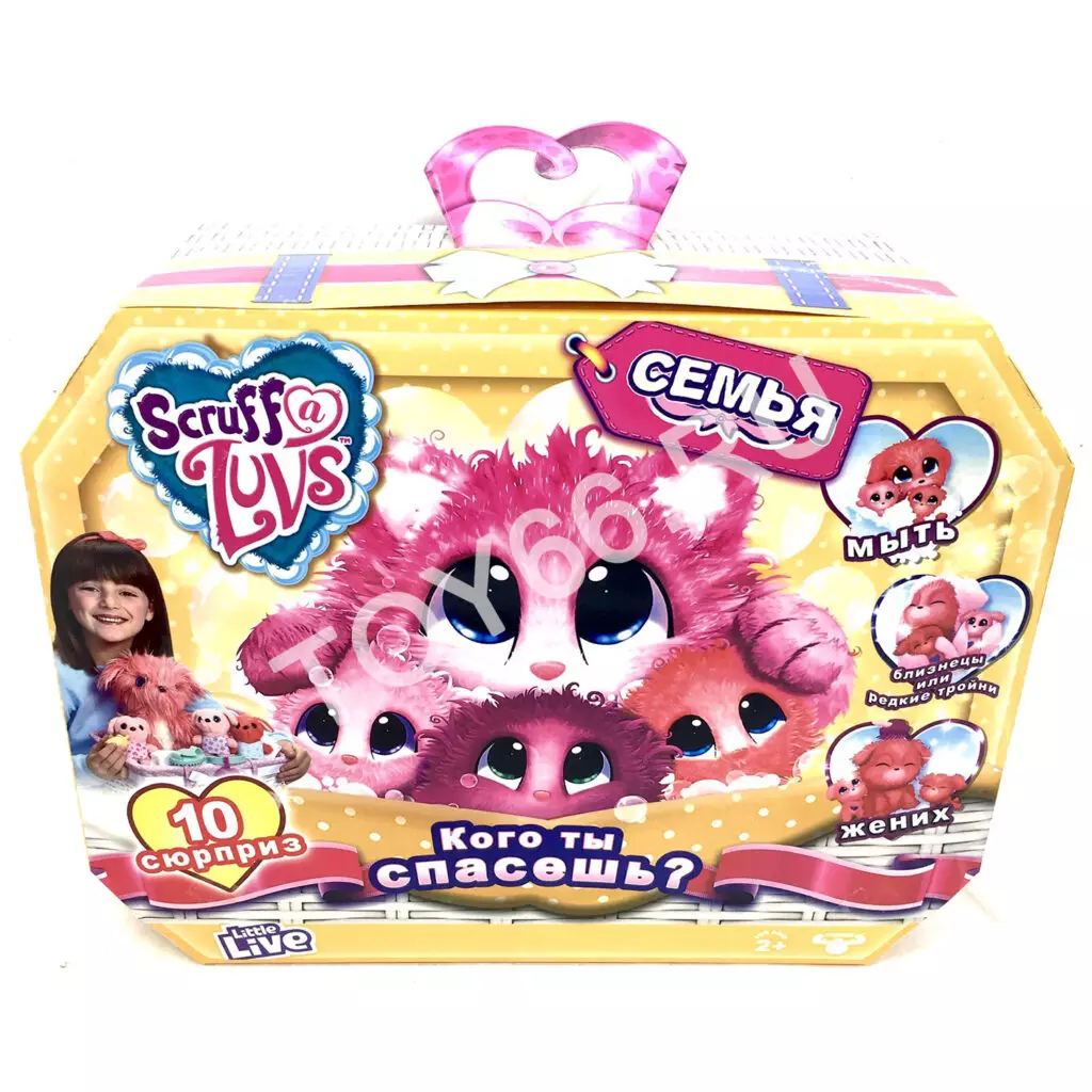 Пушистик-потеряшка Семья 668