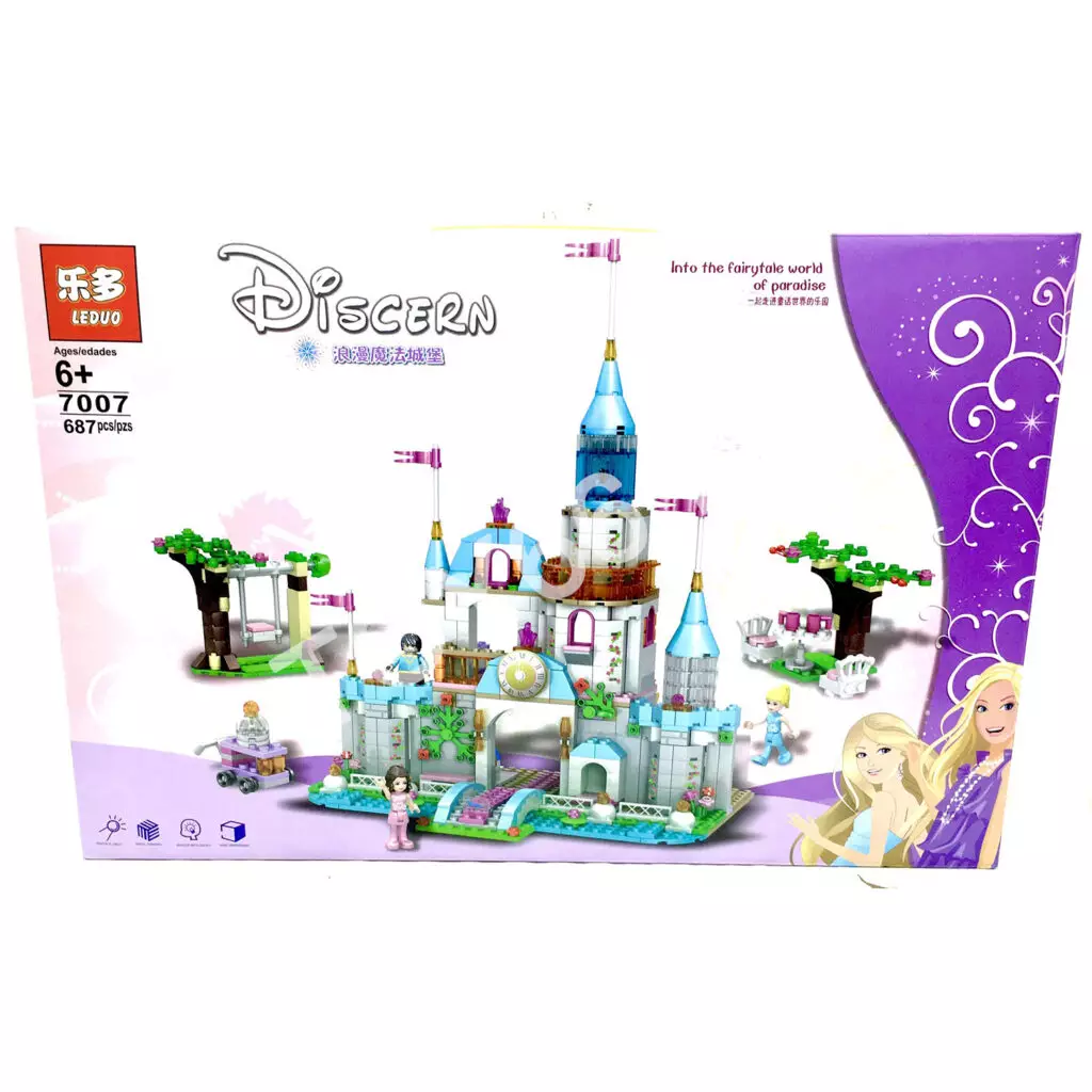 Конструктор для девочек 687 дет. 7007