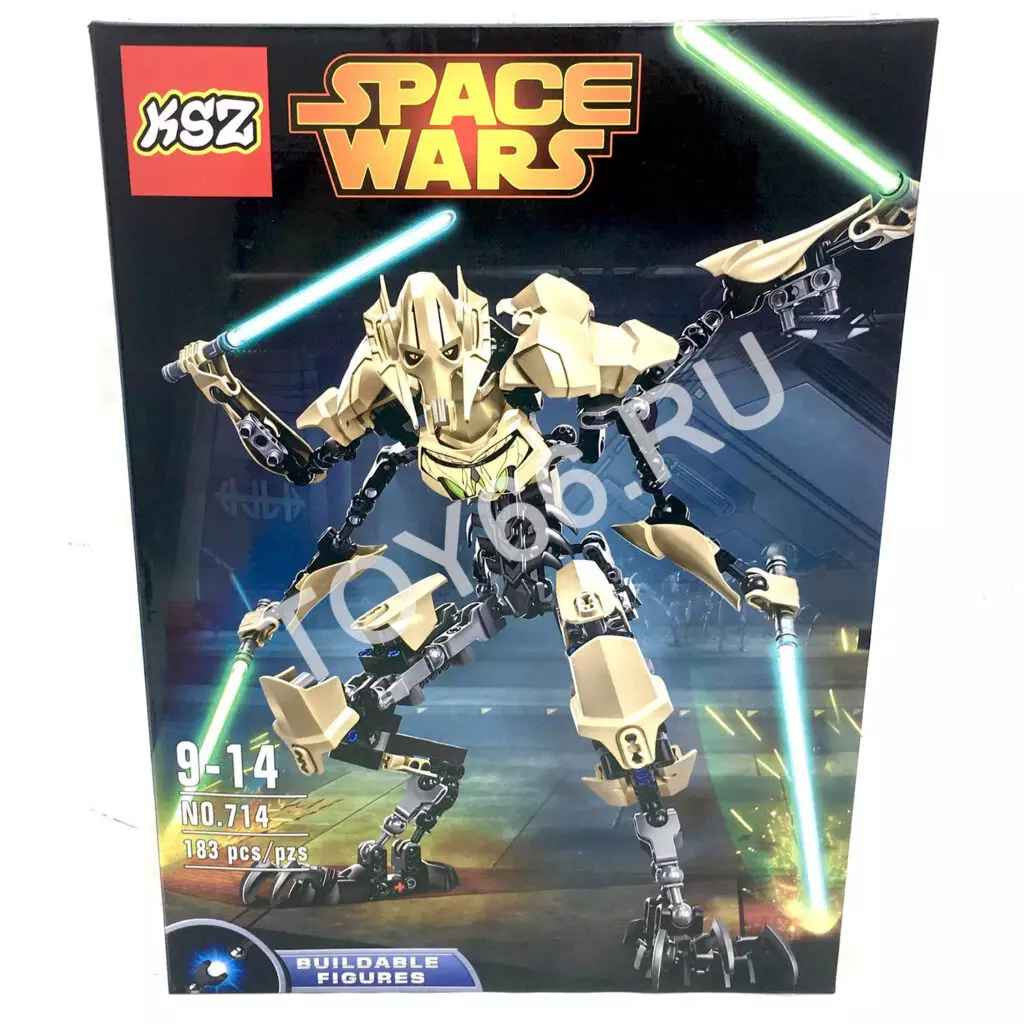 Конструктор Космические войны 183 дет. 714